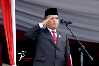 Ketua DPRD Inhil Sayangkan Tak Berkibarnya Bendera Merah Putih